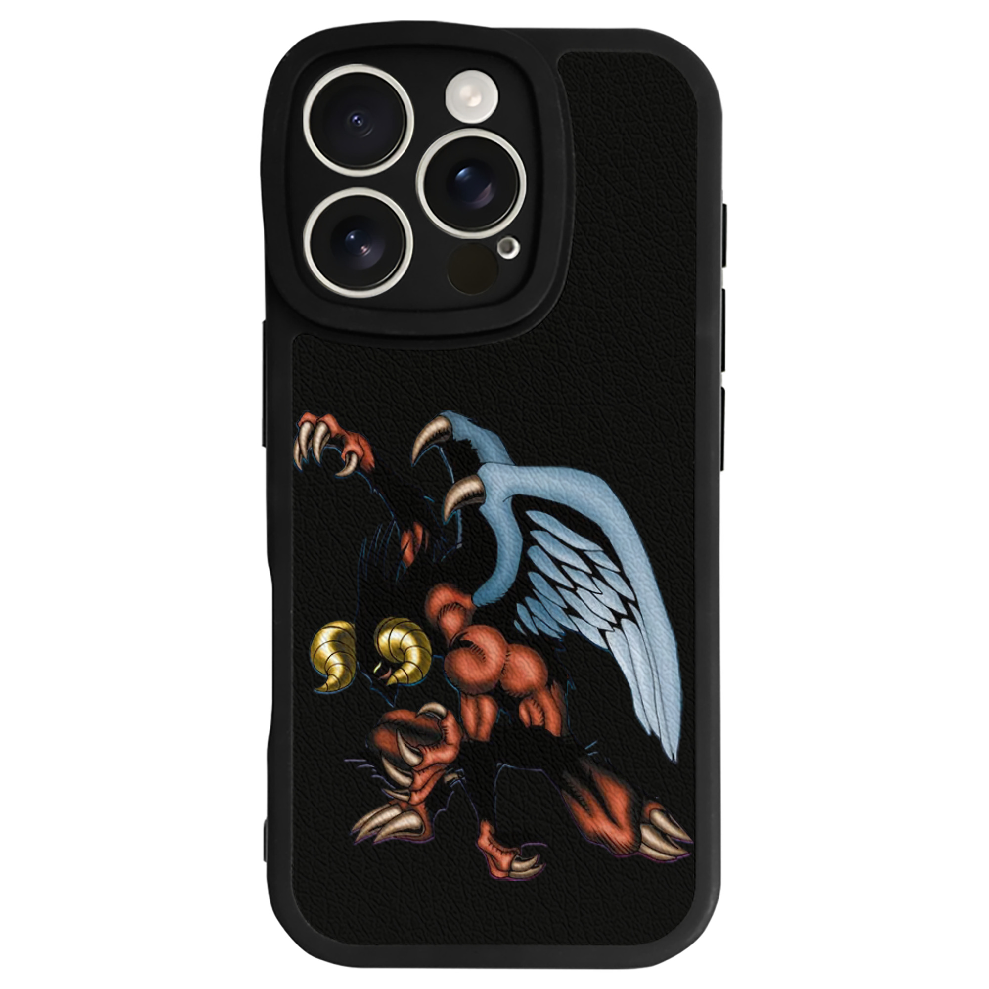（画像用） 遊☆戯☆王 Yu-Gi-Oh! 【iPhone 16シリーズ対応】シリコンスマホケース（レザー調） 材質：シリコン